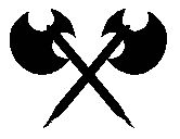 Neale Sourna double battle axe logo